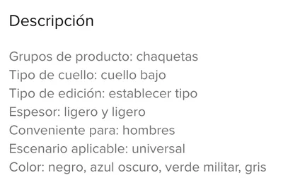 Chaqueta Bomber Urban